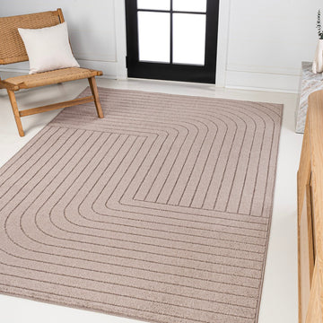 Odense Minimalist Angle Geometric Area Rug
